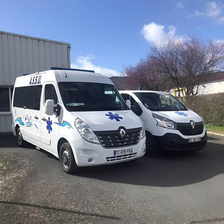 Taxi ambulance à Langeac